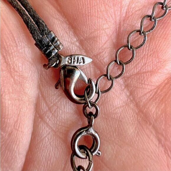 SHA Signed Crystal Bead 2 Strand Necklace - Picture 7 of 8